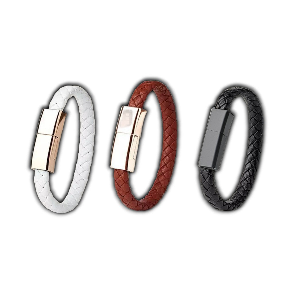Revolutionary 3A Fast Charging Multi-Function USB Cable Bracelet - Custom Logo Options Available!