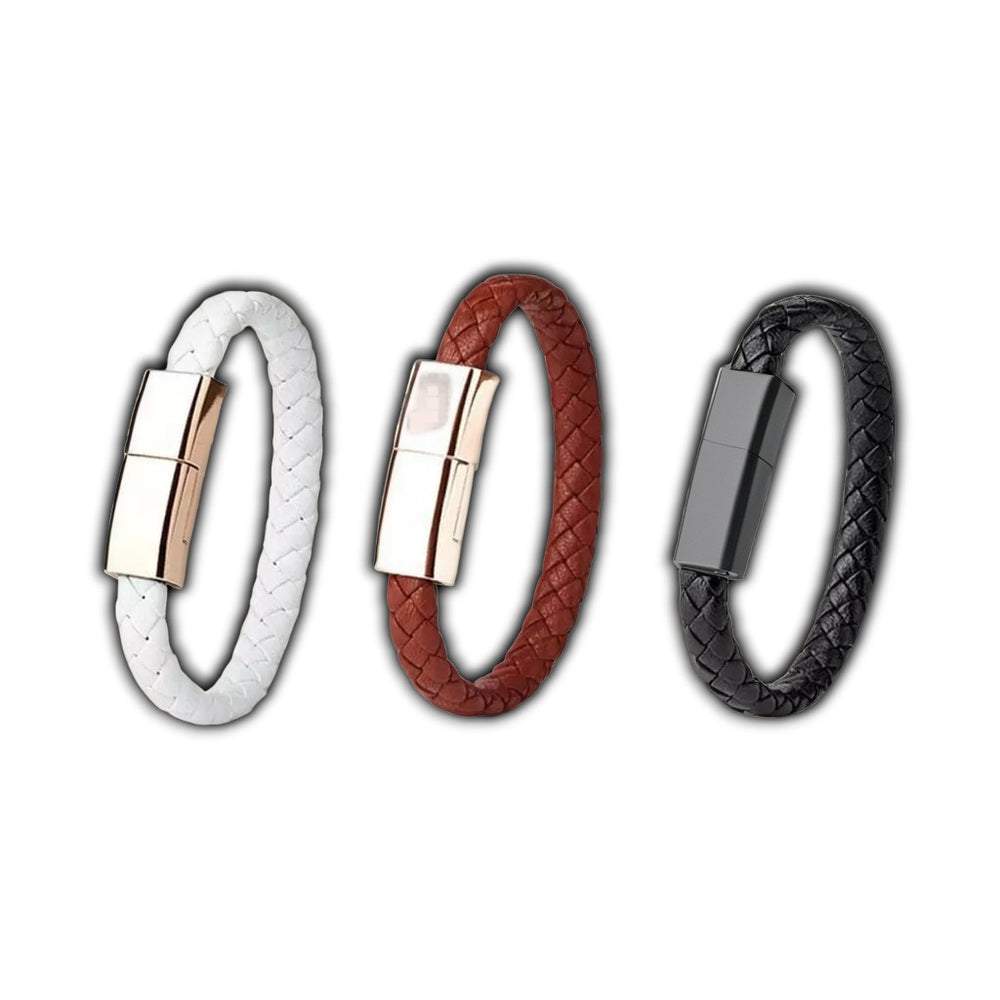 Revolutionary 3A Fast Charging Multi-Function USB Cable Bracelet - Custom Logo Options Available!
